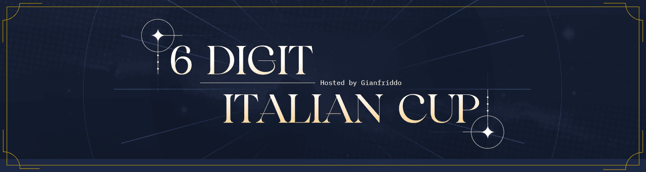 6 Digit Italian Cup 2025